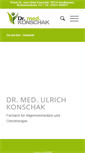 Mobile Screenshot of dr-konschak.de